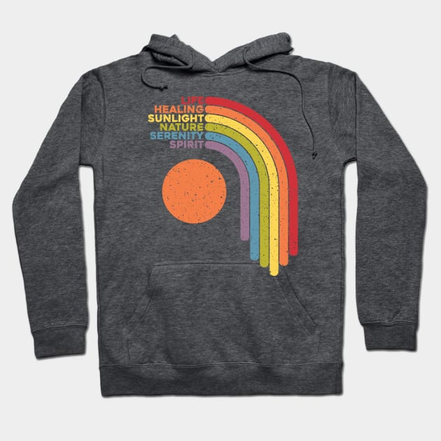 LGBT Pride Flag Colors Meaning Hoodie by Sunshine&Revolt